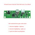 20-1Pcs 3.7V DIY Solar Light Circuit Board Control Sensor Module Garden Night Light Controller Infrared Solar Lamp Panel Kits. 