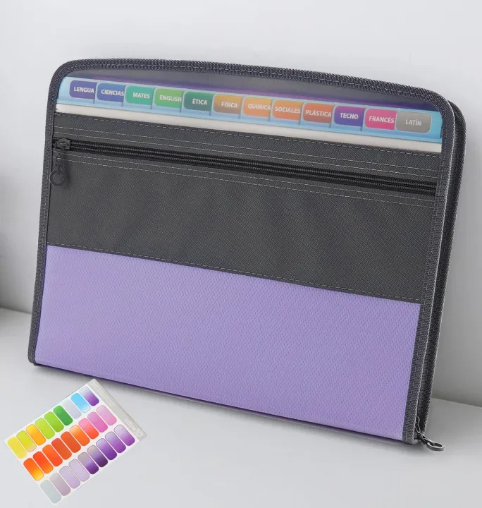 Accordion%20File%20Organizer%20with%20Safe%20Zipper,%2013%20Pocket%20Expanding%20File%20Folder%20with%20Front%20Pencil%20Pouch,%20%20School%20Office%20Supplies%20-%20Image%207