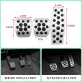 Aluminum Pedal Pads Cover MT AT for Chevrolet Cruze Sedan Hatchback for OPEL Mokka 2013-2015 ASTRA J Insignia Car Styling. 