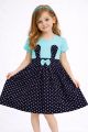 1 piece 1 years to 10 years Premium Quality Baby Girls Tops Dress Fashionable Dress Summer Collection Beautiful Half sleeve kids clothing. 