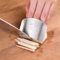1 PCS Stainless Steel Guard Not Cut Hand Protector Finger Protection Tool Kitchen Accessories. 