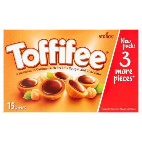 Toffifee Chocolate 15 Pack 125G