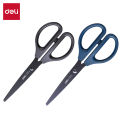 DELI Black Blade Scissors 170mm - Ultra  Non-Sticky for Paper, Cloth & Crafts. 
