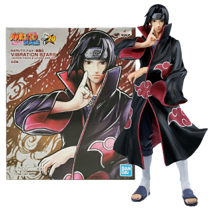 Hot Anime Naruto Shippuuden Uchiha Itachi Akatsuki Organization GK Dress Up Model Toy  Collection Action Figure PVC