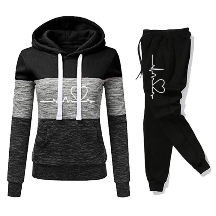 Women%20Tracksuit%20Printing%20Hooded%20Sweatshirt%20Sweatpant%20Color%20Block%20Versatile%20Casual%20Jogging%20Pullovers%20Sport%20Trousers%20Outfits%20S-3XL%20-%20Image%203