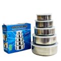 5 pieces protect fresh box Set stainless steel High quality. 