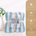 2 Pcs Coral Fleece Bath Towel Small & Large Size Soft Towel for Women Men Kids Water Absorbent No Lint Quick Drying Towel Set. 