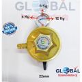 LPG (22mm)gas regulator whit meter display (havy duty). 