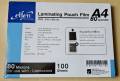 A4 size 80 micron (size 21.6X30.3 m) elfen card laminating film. 