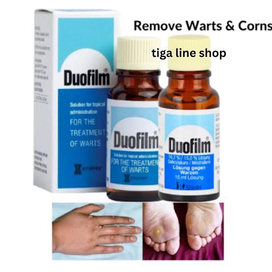 Duofilm Wart Remover Liquid 15ml | Treatment for Warts, Corns & Calluses | Salicylic Acid Solution | Foot & Hand Skin Care