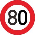 Traffic Signl Speed Limit 10.20.30.40.50.60.70.90 Km/h,Vintage Metal Aluminum Sign Traffic Restriction Outdoor Waterproof Sign. 