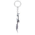 The Knife Keychain Online Elsweyr Coin Key Chain for Men Weapon Model Car Keyring Jewelry. 