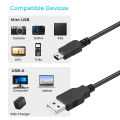 1.8m/1m USB Charging Cable For PS3 Controller/Camera///TI-84 Charger Cord For  Playstation 3 Controller Chargers. 