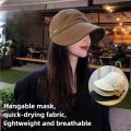 Foldable Wide Brim Sun Hat Drawstring Adjustable Caps for Men Women Beach Hats Summer Autumn Quick-drying Visors Fisherman Cap. 