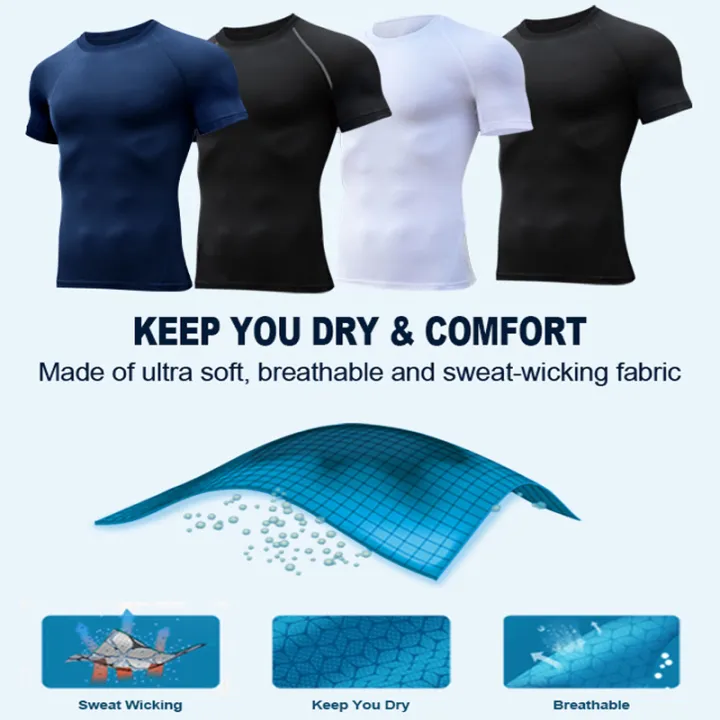 Spider%20Graphic%20Compression%20Shirts%20for%20Men%20Gym%20Workout%20Rash%20Guard%20Athletic%20Quick%20Dry%20Tshirts%20Tees%20Tops%20Undershirts%20Baselayers%20-%20Image%207