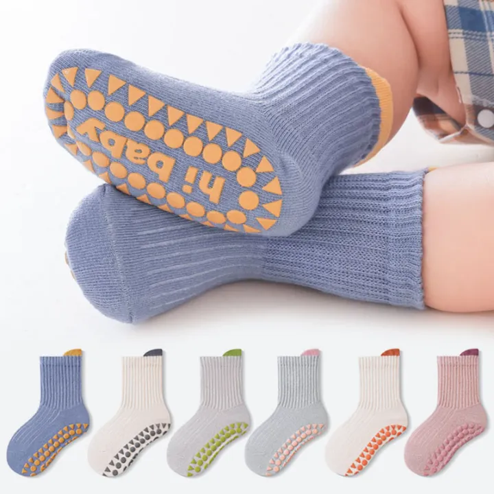 3%20Pairs%20Kids%20Socks%20for%20Boys%20And%20Girls%20Cute%20Comfortable%20Breathable%20Non-Slip%20Floor%20Socks%20for%20Baby%20Toddlers%20-%20Image%202