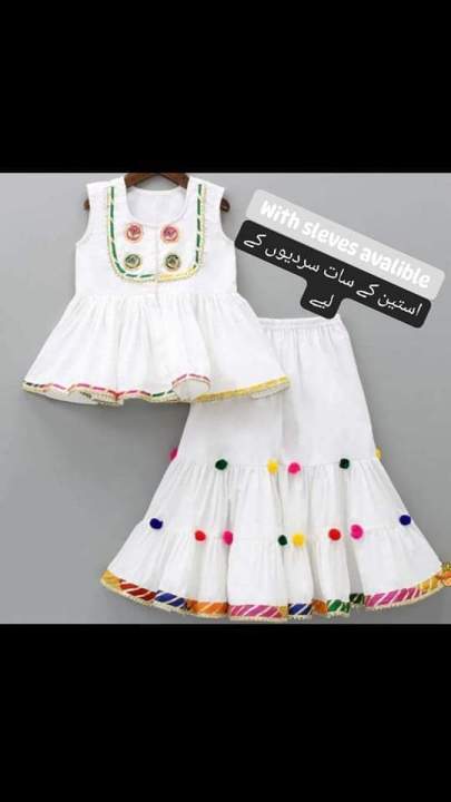 winter  gharara and frock for girls with sleves  new design frock for kids top quality dresses