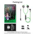 Plextone RX3 PLUS Type-C Wired Gaming Earphone. 