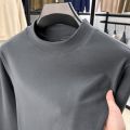 Autumn Winter Thickened WarmFleece-Lined Men's Neck Warm Long Sleeve Base Layer Top Autumn Fashion Thermal Underwear.