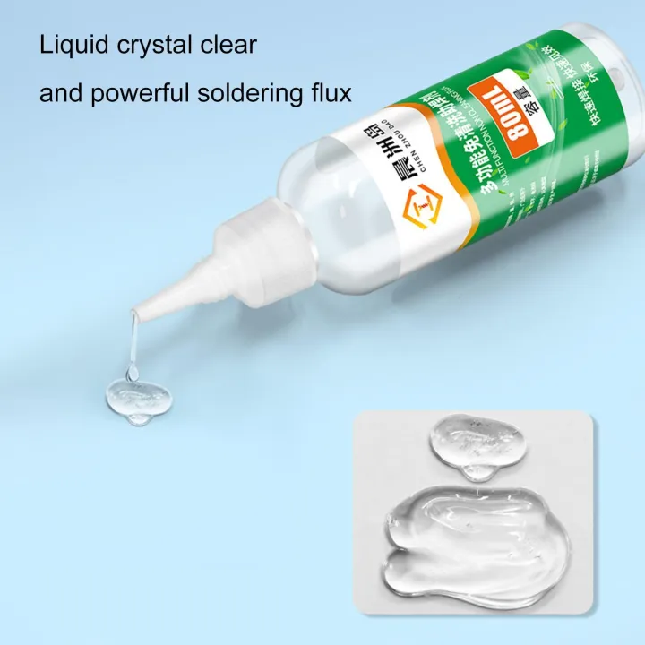 Soldering Liquid Core 30/80ml Stainless Steel Flux Soldering Liquid Solder Galvanized Sheet ...