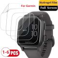 1-6PCS Screen Protector For Garmin Venu SQ/SQ2 Hydrogel Film HD Anti-Scratch Protective Cover Films For Garmin Venu SQ SQ2 Music. 