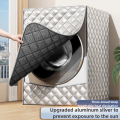 Velvet And Thickening Washer/Dryer Cover, Sun Protection, Heat Insulation And Waterproof Washer And Dryer Covers, Washine Machin.