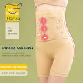 Flarixa Seamless Shapewear High Waist Boxer Waist Trainer Women's Corset Breasted Flat Belly Panties Plus Size Body Shaper. 