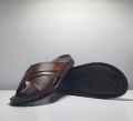 Clarks|Medicated slippers for mens|Upper Geniune leather|PU medicted sole|Washable and comfortable|Cros patti design. 