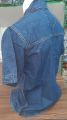 Mens Denim Jeans Half Shirt. 
