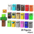 Magnetic Building Block Sprunki Mine World Magnet Cube Set for Boy Girl Kid Age 3+ DIY Model Children STEM Sensory MusicToy Gift.