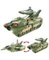 Didai 2 in 1 Aircraft And Tanks Vehicles With Sound And Music. 