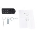 Electric Coded Lock Touch Keypad Password Key Access Lock Digital Electronic Security Cabinet Coded Locker RFID Card Key Lock. 