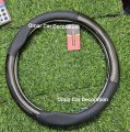Universal Car Steering Wheel Cover Carbon Fiber with synthetic Leather. 