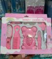 8pcs/set Baby Care Kit, Baby Safe Nail Clipper, Baby Bath Water Temperature Meter, Soft Hair Comb Brush. 