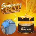 Beeswax Furniture Polish ,Wood Seasoning Beeswax - Natural Wood Wax Traditional Beeswax Polish for Wood & Furniture ,Beeswax Wood Polish and Cleaner for Furniture Care (85g). 