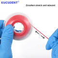 KUCUDENT Dental Orthodontic Elastic Power Chain For Braces Band Ultra Powerchains Long/Short/Continuous Ortho Materials.