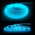 5M Car Interior Led Strip Light Neon EL Wiring Decorative Lamp For Auto DIY Flexible Ambient Light USB Party Atmosphere Diode. 