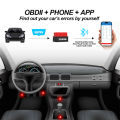 OBD2 Car Fault Diagnostic Tool OBD II Scanner Multifunctional Smart Read Clear The Fault Codes Auto AM2 Code Reader Bluetooth.
