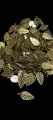 10 Pieces Jewelry Making Materials Kundan Pearl Ceramic Traditional Accessories.