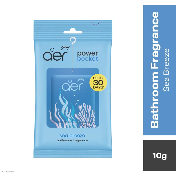 Aer Power Pocket Bathroom Freshener Sea Breeze 10 gm