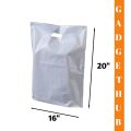 Textile Plain white Bag Polythene Bags12"*16"bag with
handles tulips bag. 