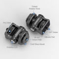Minifocus DSLR Camera Monitor Mount 180° Tilt Adjustable Monitor Holder Flash LED Fill Light with Cold Shoe for   . 