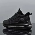 Men's Running Shoes Air Cushion Men's Spring and Autumn New Trendy Breathable Soft Bottom Men's Casual Sneaker. 