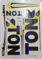 NEW 3D TON Branded Cricket Bat Stickers TON EMBOSSED Cricket Bat Sticker Best Quality. 