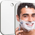 Acrylic Anti Fog Mirror With Wall Suction Shower Mirror For Man Shaving Women Makeup Portable Travel Bathroom Accessories.