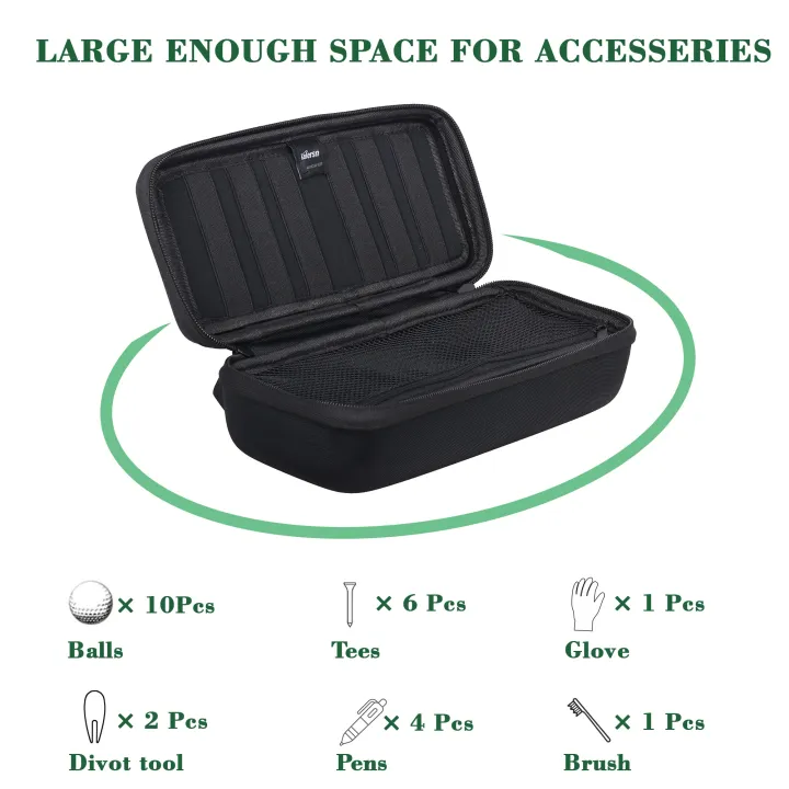 Golf%20Bag%20Organizer%20Water-Resistant%20Protective%20Hard%20Case%20for%20Balls%20Tees%20Ball%20Markers%20Repair%20Tools%20And%20Golf%20Essentials%20Removable%20G%20-%20Image%206