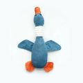 Cute Dog Plush Toys Pet Duck Squeak Toy for Puppy Sound Wild Goose Chew Toy for Small Middle Large Dogs Teeth Cleaning Toys. 