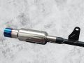 HKS Exhaust With Bend Pipe For Honda CG-125 Motorcycle. 
