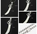 1 PCs/Top Trending Stainless steel Sterling Nacklace For Men/Women -Top Fashion Muslim Zulfikar Soward Of IMAM ALI Stainless steel Nacklace/Pandant  For Men /Women. 