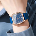 Fashion Square Women Watches Casual Silicone Strap Quartz Watch for Girls Clock Reloj Mujer.